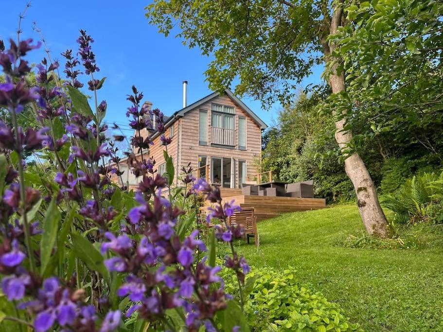 Luxury Cottage Near Hay-On-Wye Llanigon Bagian luar foto